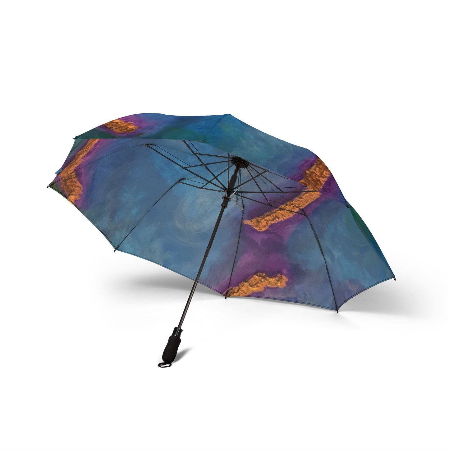 Vibrant Art Umbrella - featuring art from ScART - (Scar Art).  Artist: Alicia Seicshnaydre