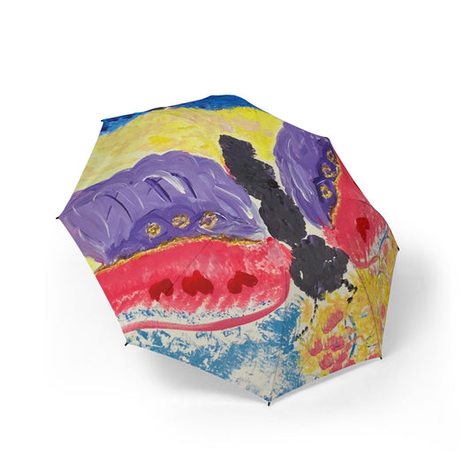 ScART (Scar Art) Umbrella by Artist Kelli Kempt entitled, "The Greatest of These is Love"