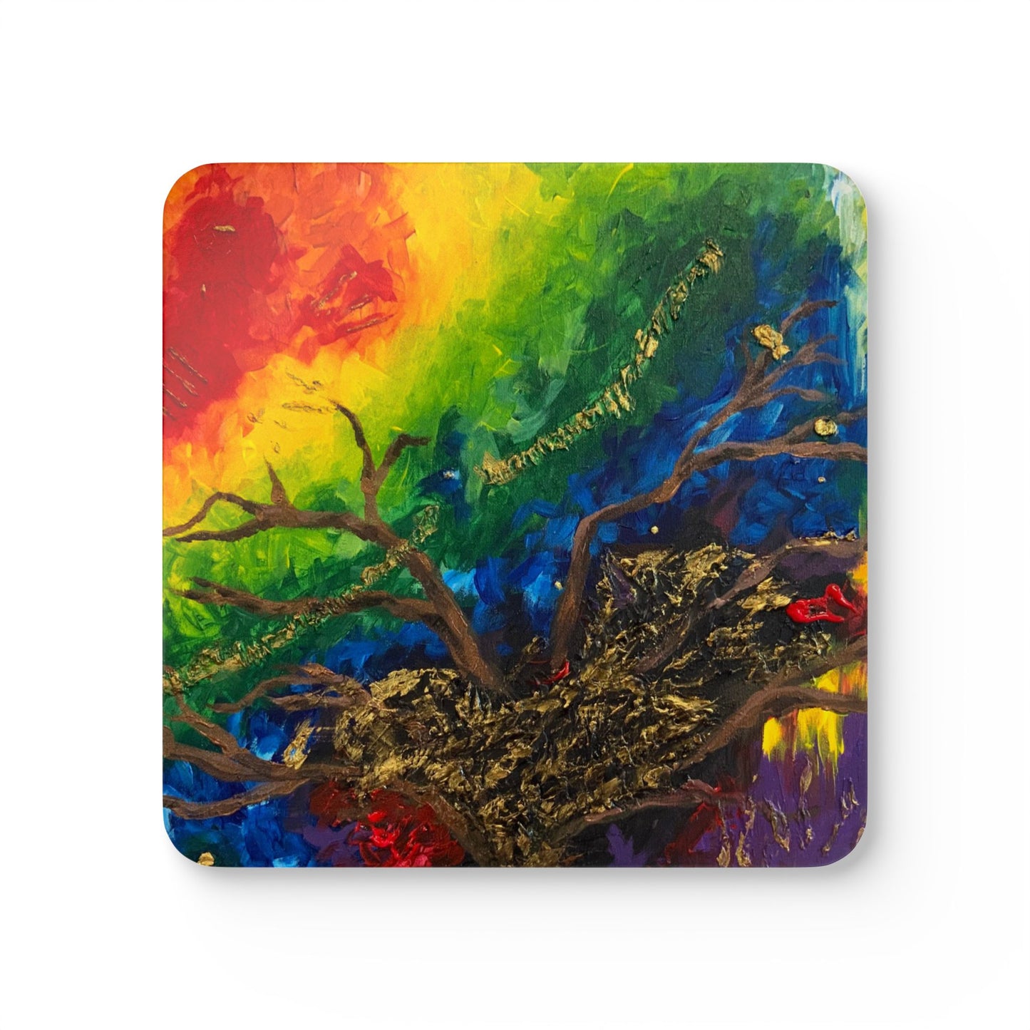 ScART (Scar Art) Coasters by artist Ali Wetherbee