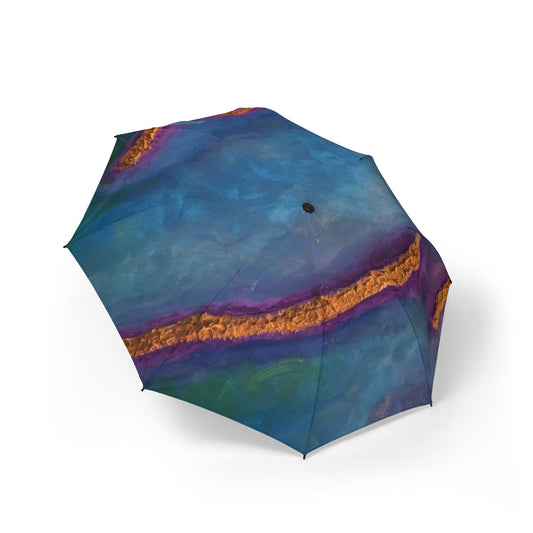 Vibrant Art Umbrella - featuring art from ScART - (Scar Art).  Artist: Alicia Seicshnaydre