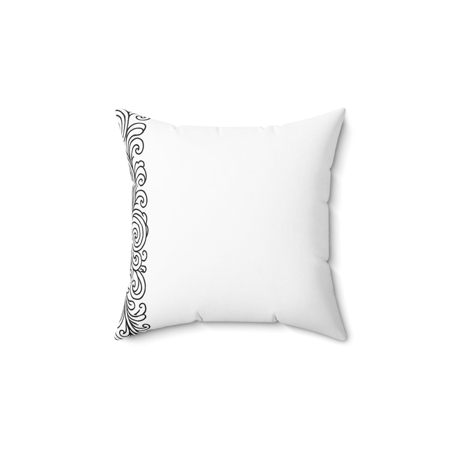 Sigma Delta Tau Bear and Torch Pillow — Floral DIY Decorative Square Pillow