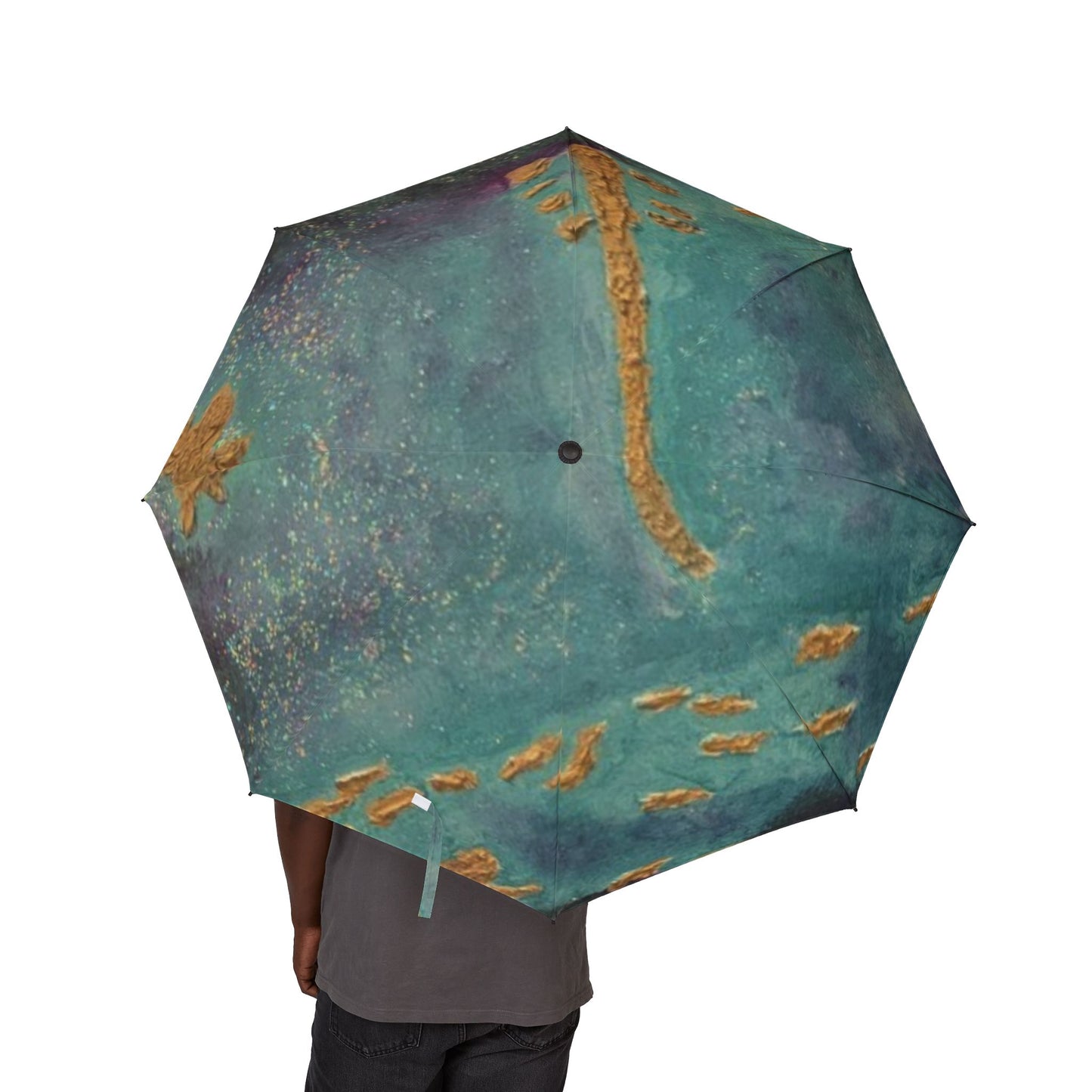 Vibrant Art Umbrella - featuring art from ScART - (Scar Art).  Artist: Maureen Fedge