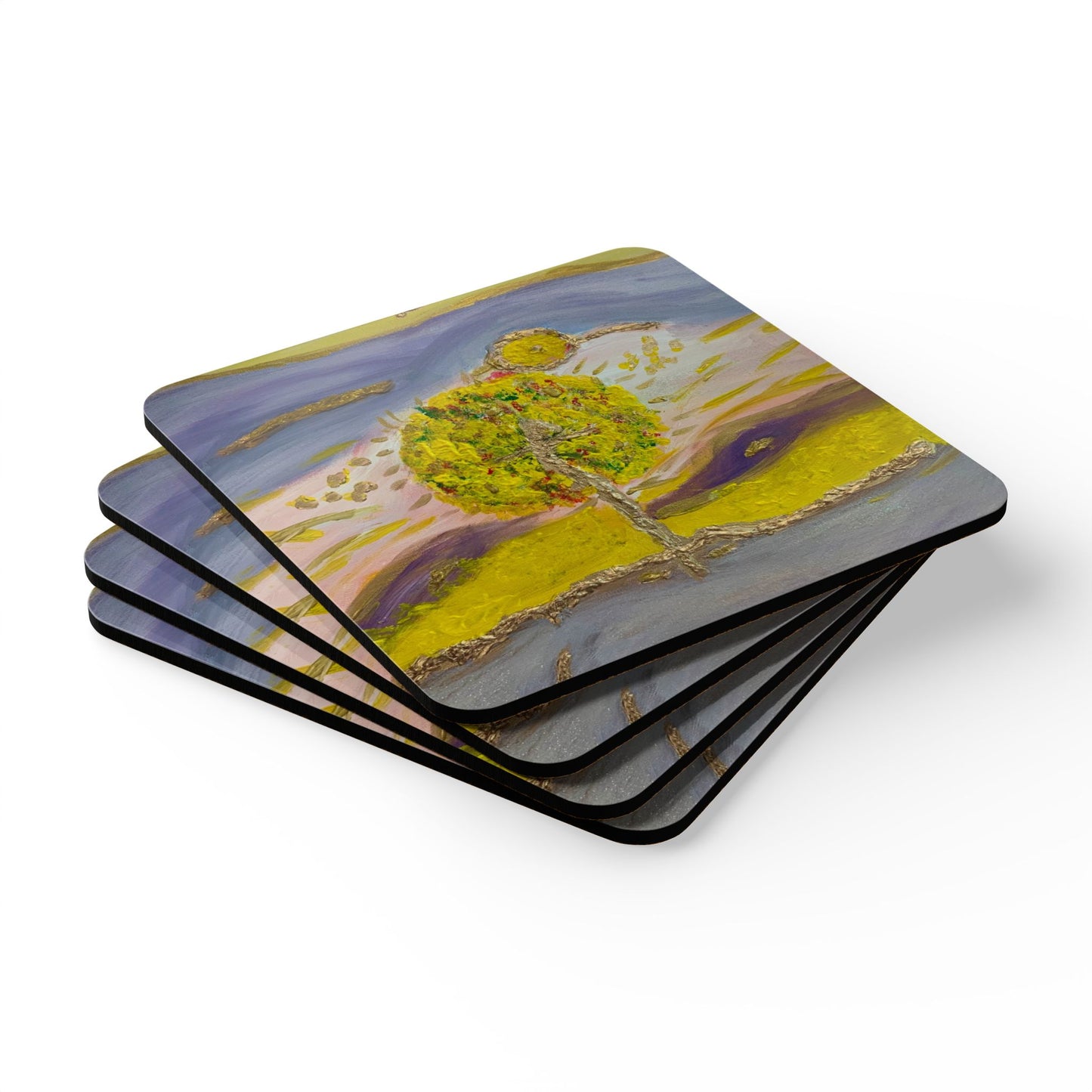 ScART (Scar Art) Coasters by artist Lisa-Jo Mitchell