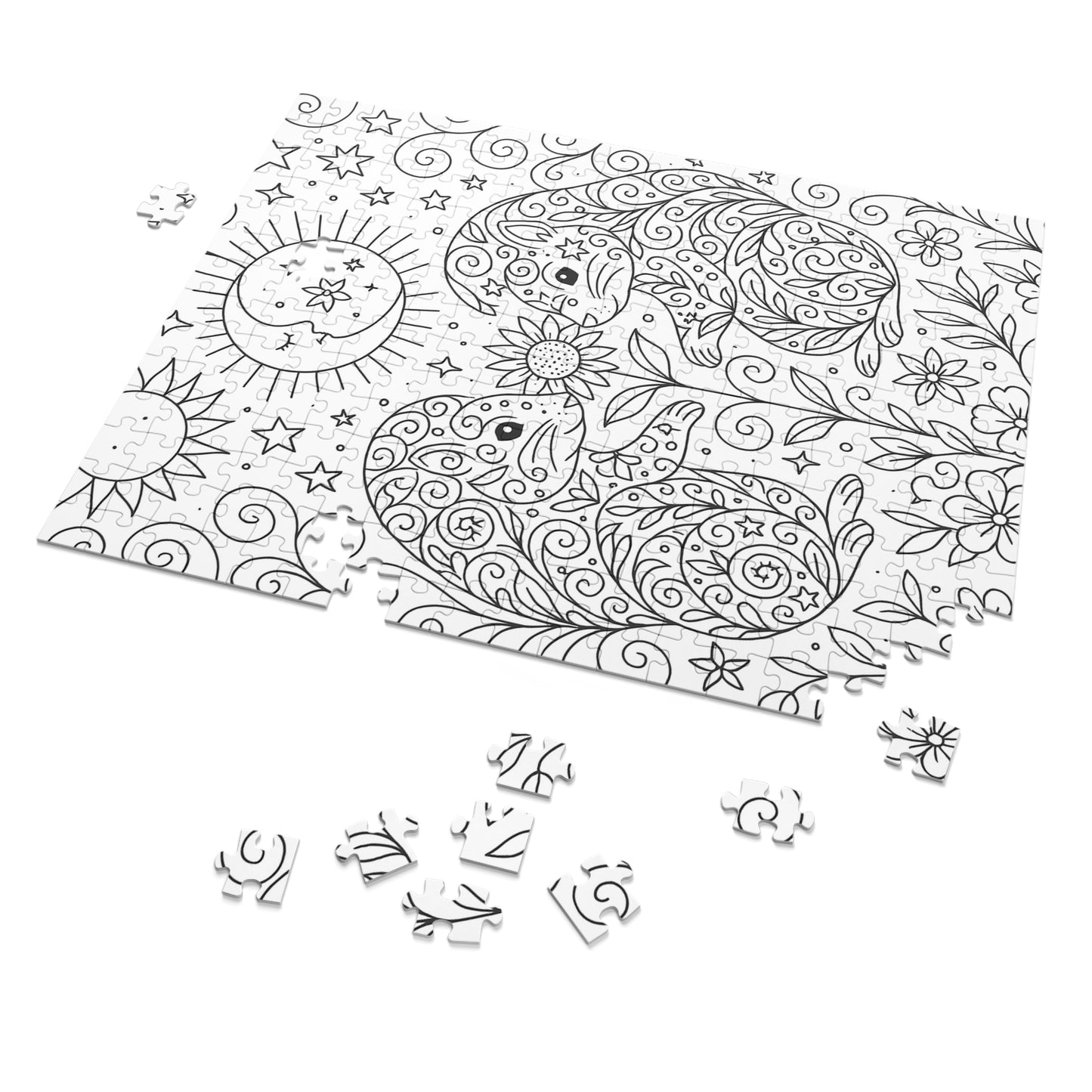 Jigsaw Puzzle: Two squirrels