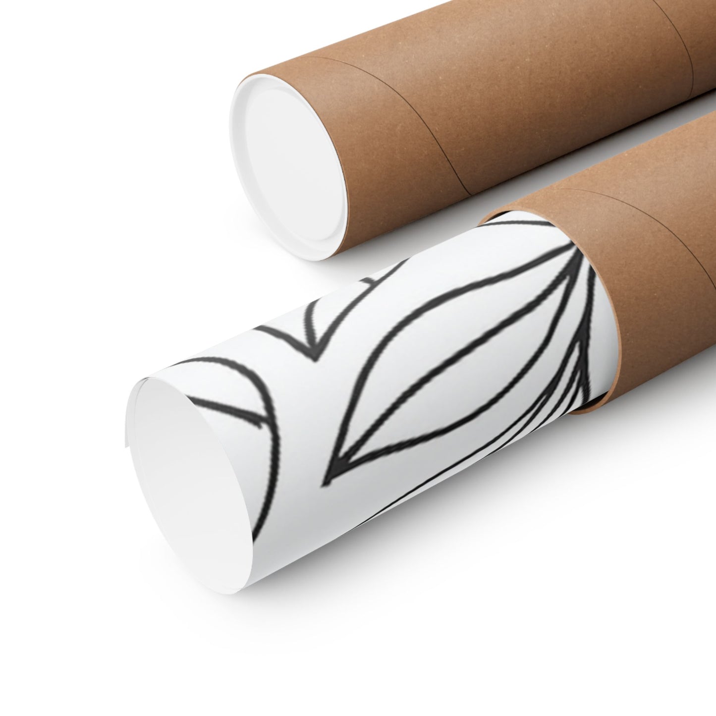 Colorable Lion Poster