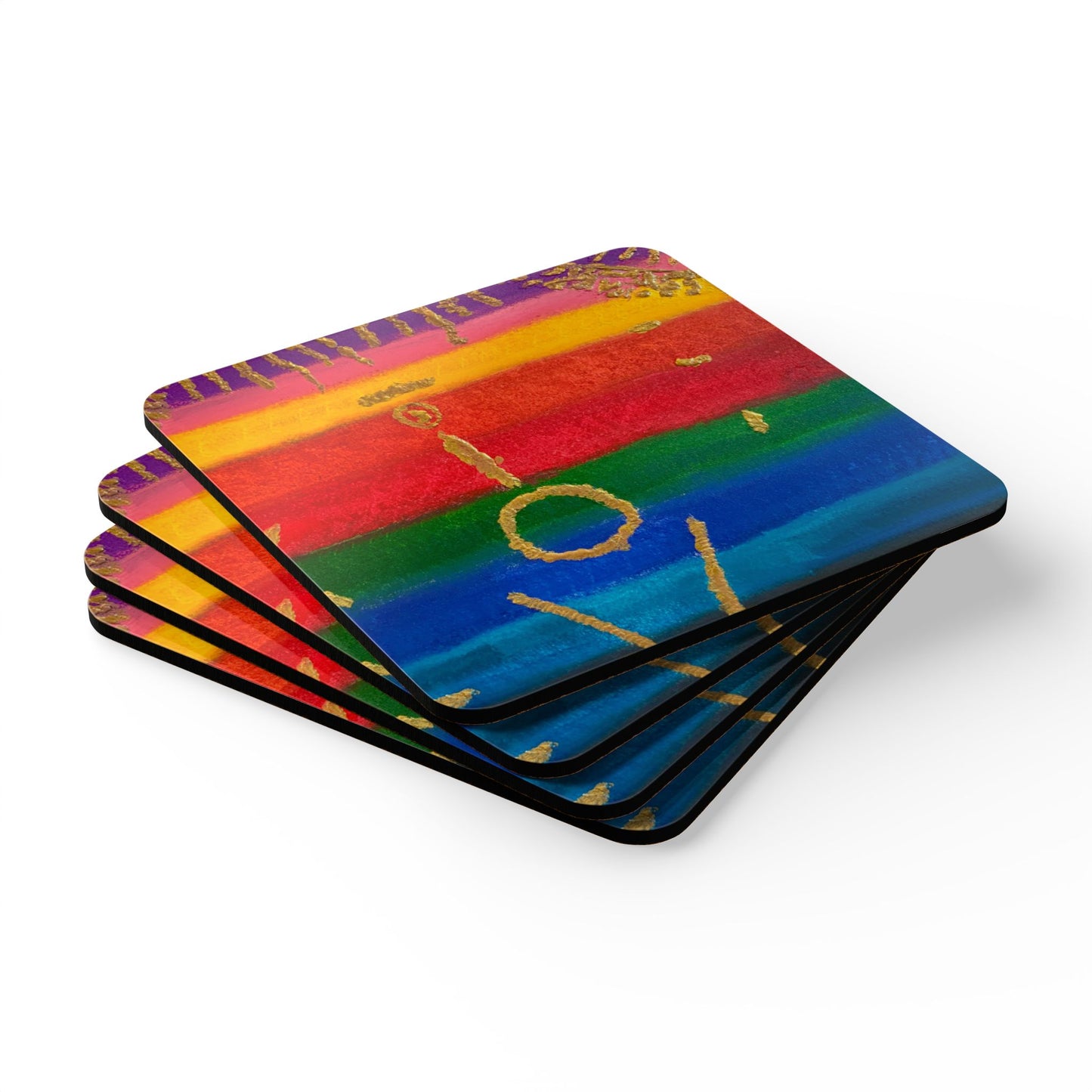 ScART (Scar Art) Coasters by artist Jenny Foster