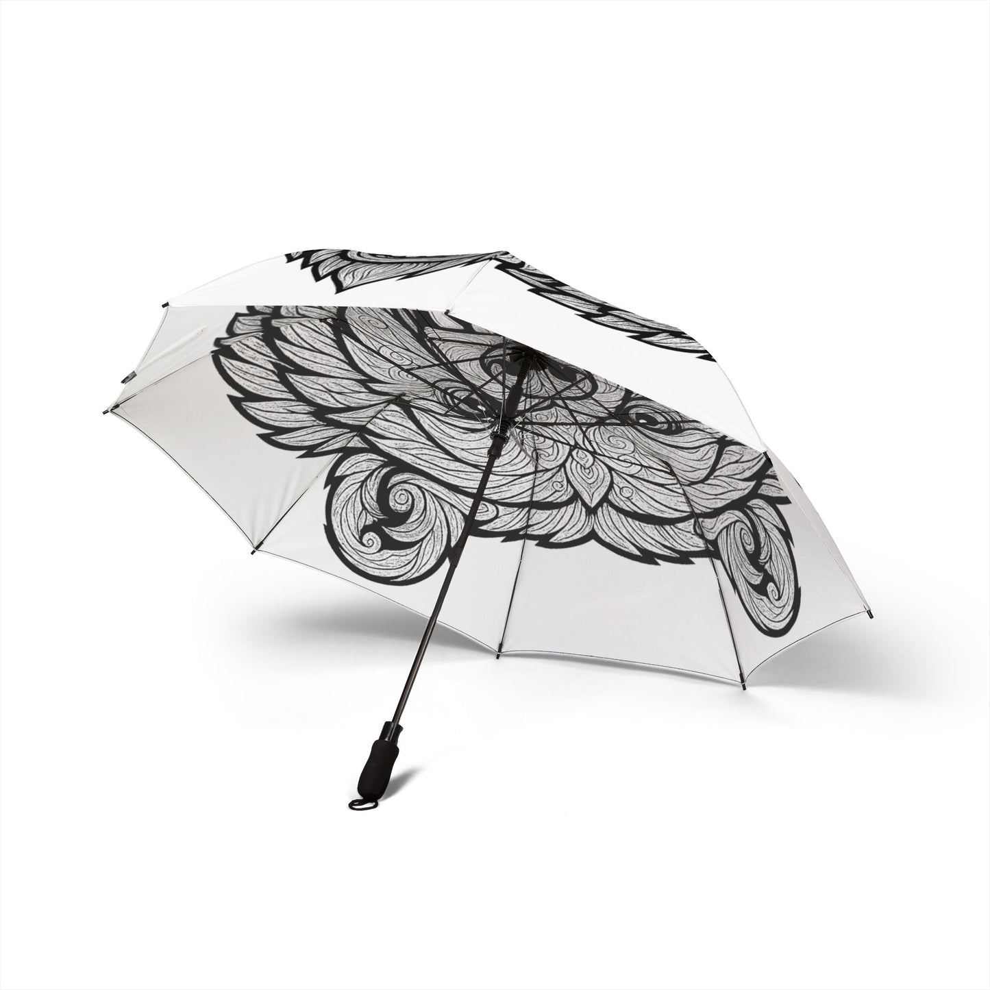 Ole Miss-inspired Elegant Design Umbrella, Stylish Travel Umbrella, Unique Gift for Her, Rainy Day Accessory, Foldable Sunshade