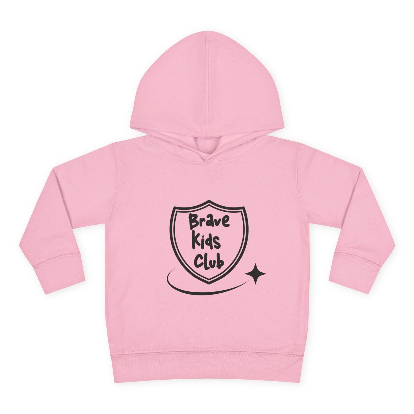 BRAVE KIDS CLUB Hoodie, Cute Kids Fleece Pullover, Toddler Clothing, Gift for Kids, Family Matching Outfit, Playful Style