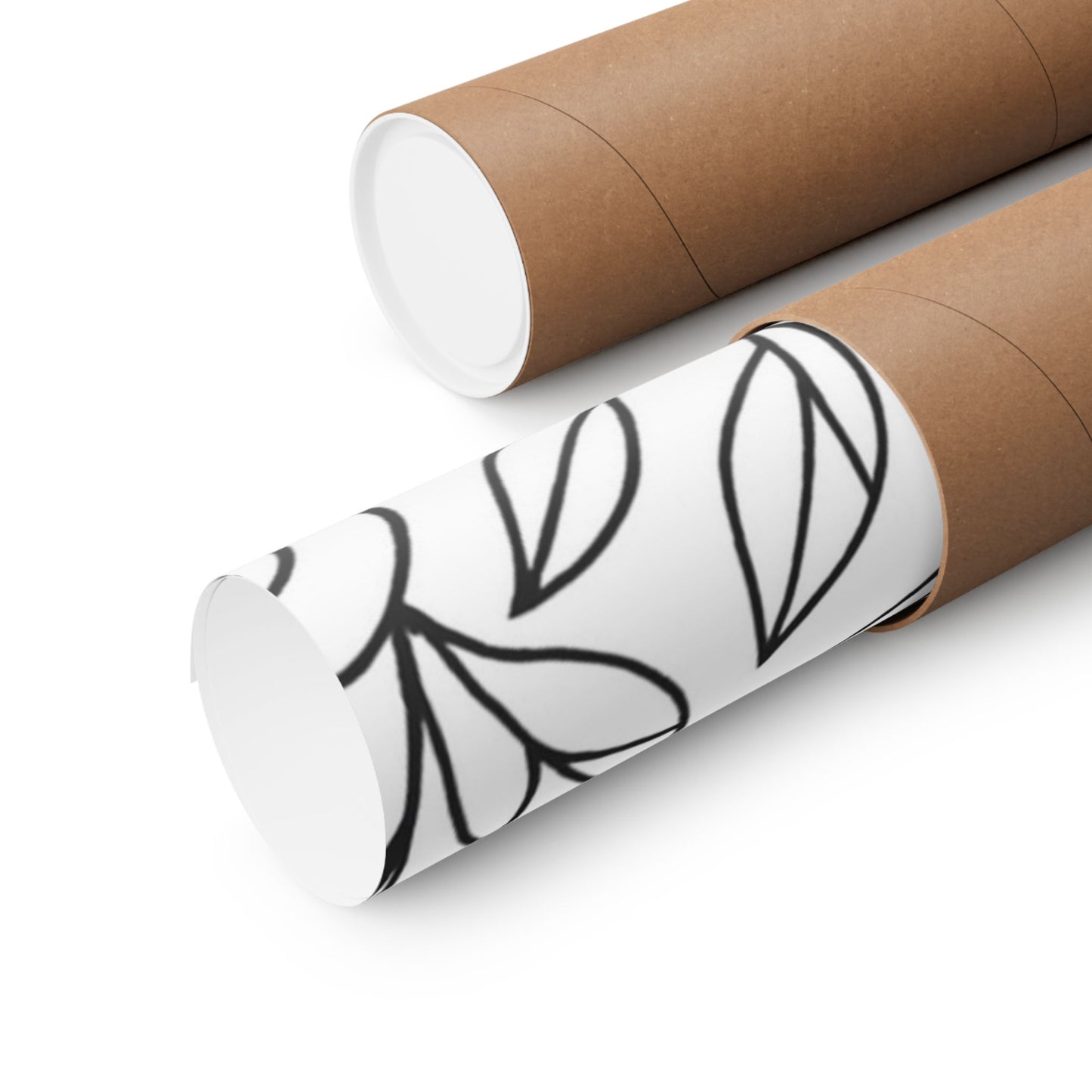 Colorable Giraffe Poster