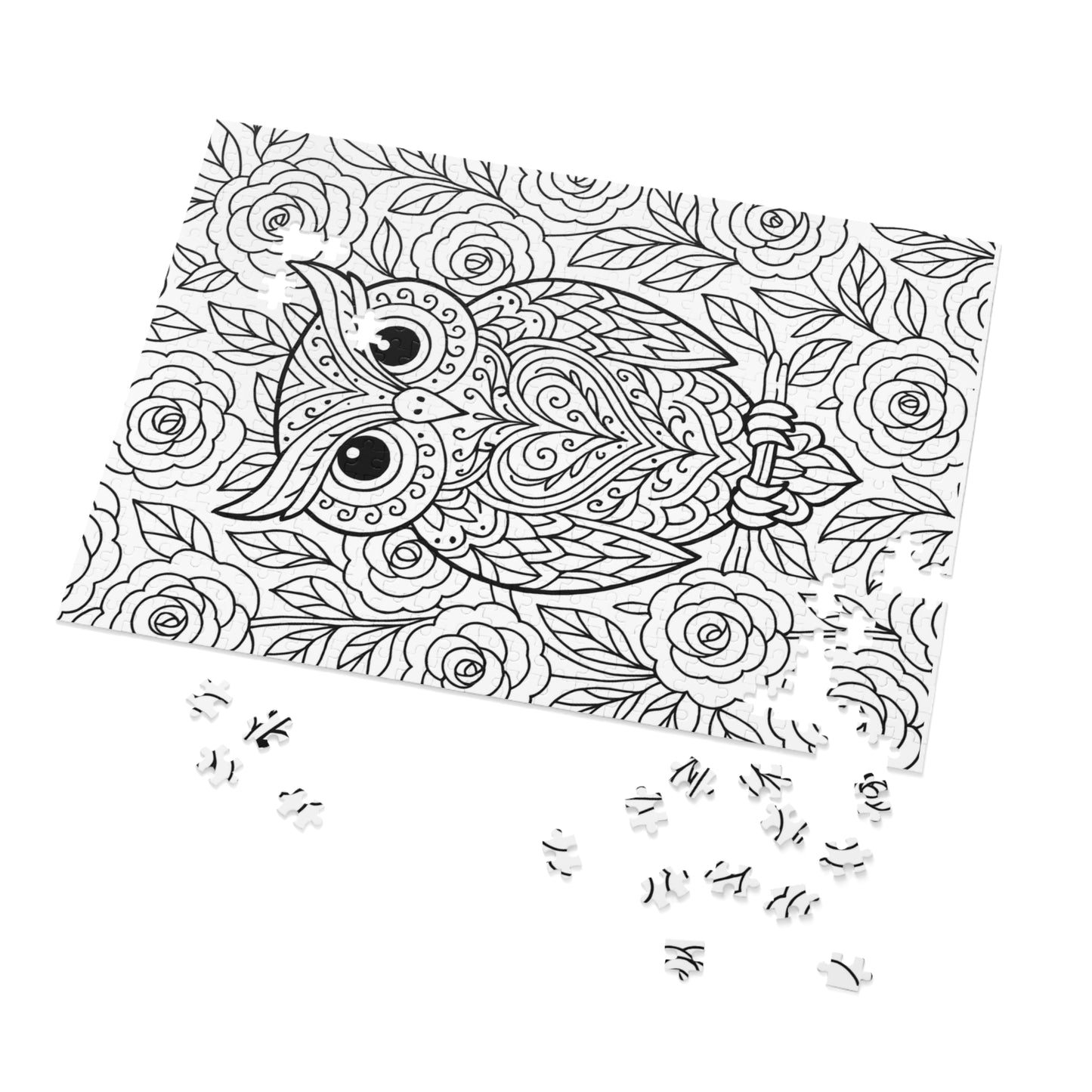 Jigsaw Puzzle: Ornate Owl