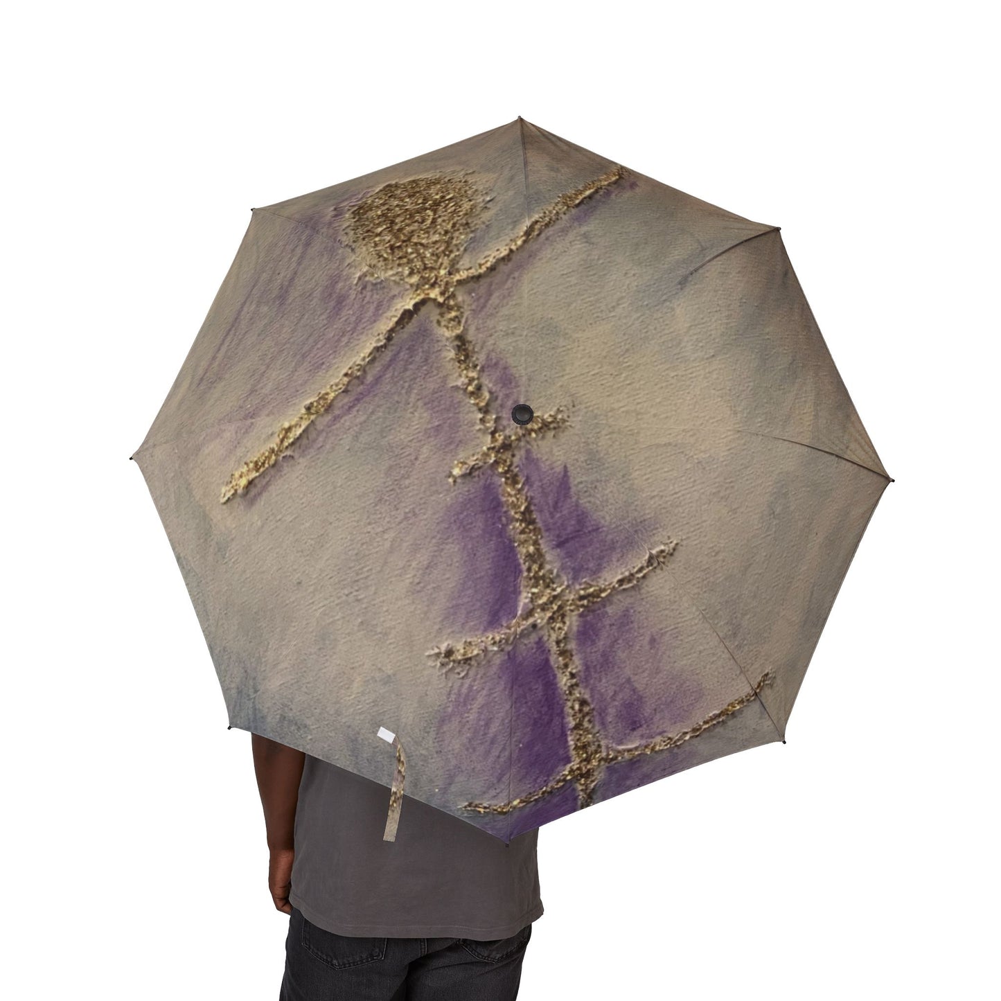 Vibrant Art Umbrella - featuring art from ScART - (Scar Art).  Artist: Jaky Broussard