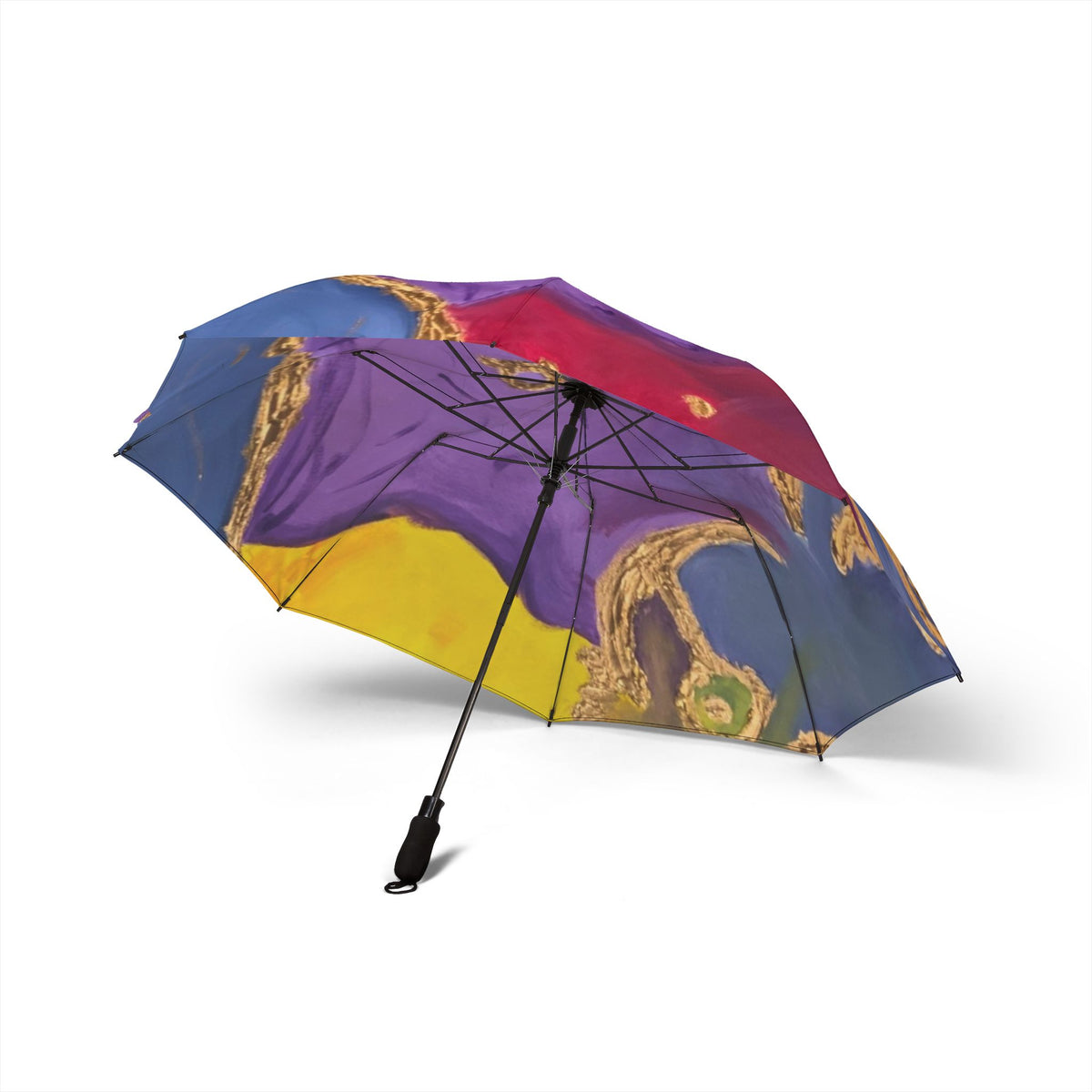 Vibrant Art Umbrella - featuring art from ScART - (Scar Art).  Artist: Rachel Giammolva