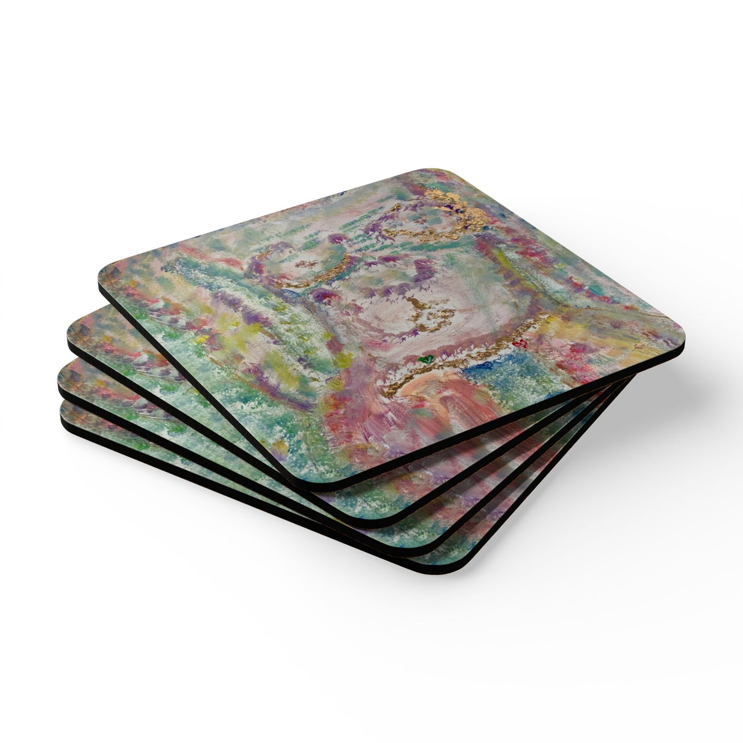 ScART (Scar Art) Coasters by artist Beth Brown
