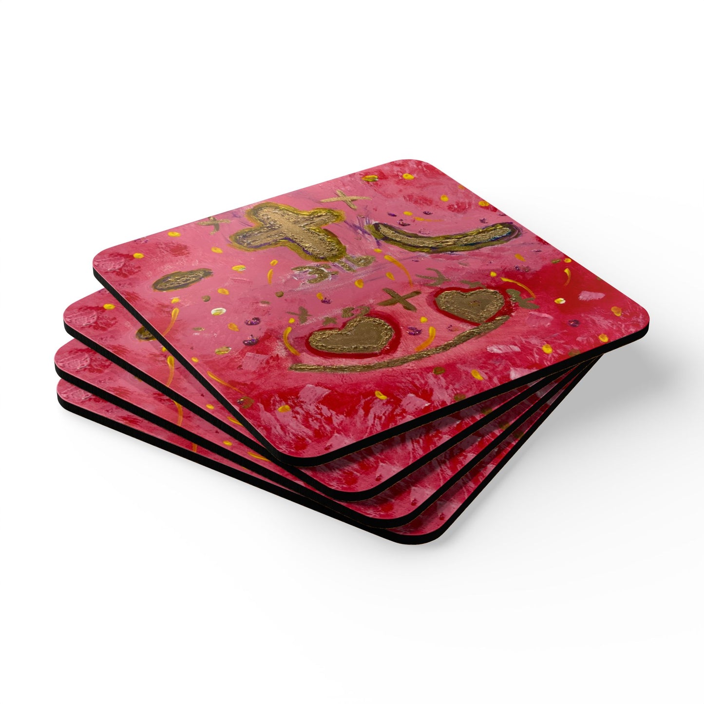 ScART (Scar Art) Coasters by artist Jeannie Dagostino