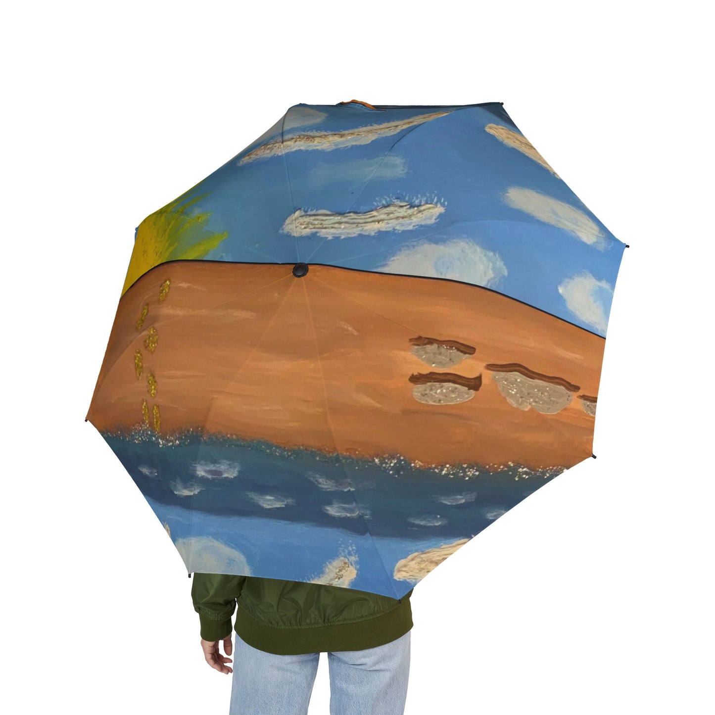 ScART (Scar Art) Umbrella - ScARTist entitled 'Not Alone" by Jamie Bloxom