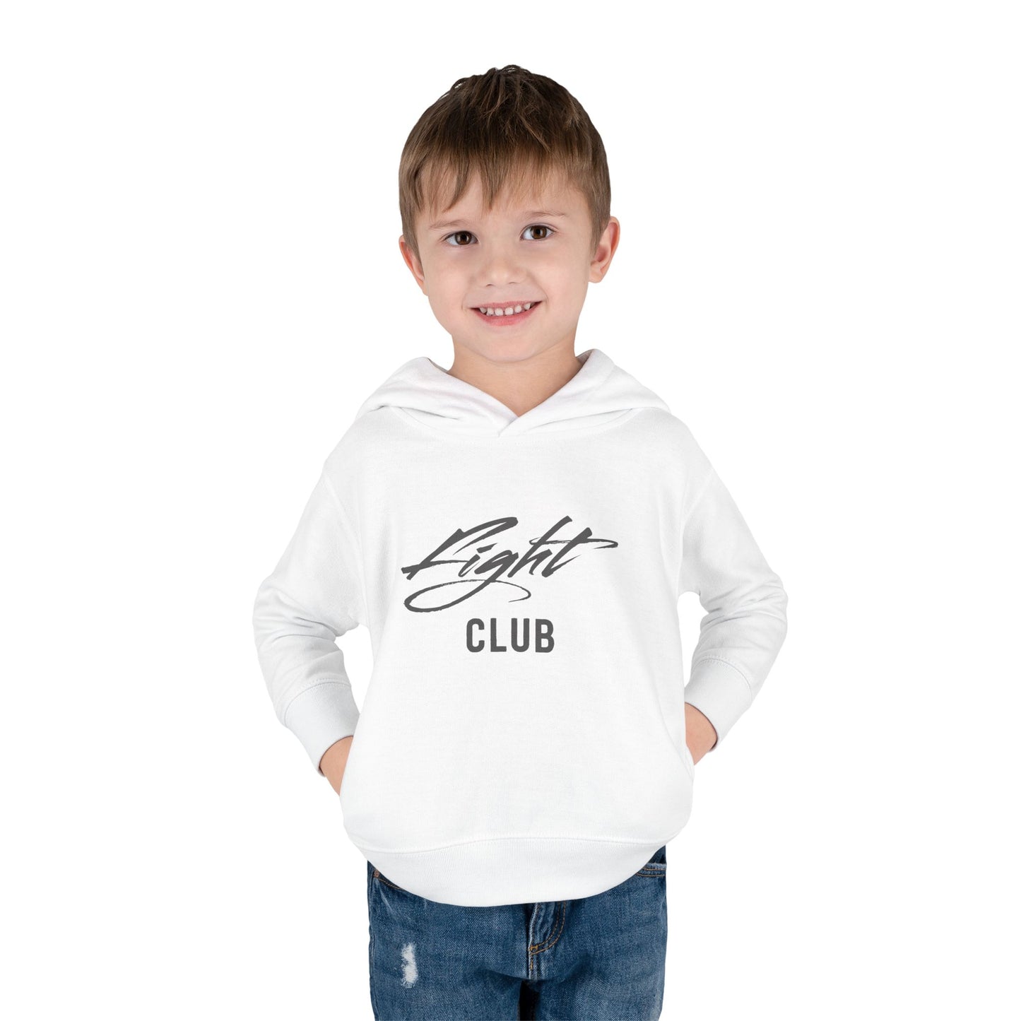 Toddler "Fight Club" Hoodie, Cute Kids Fleece Pullover, Toddler Clothing, Gift for Kids, Family Matching Outfit, Playful Style