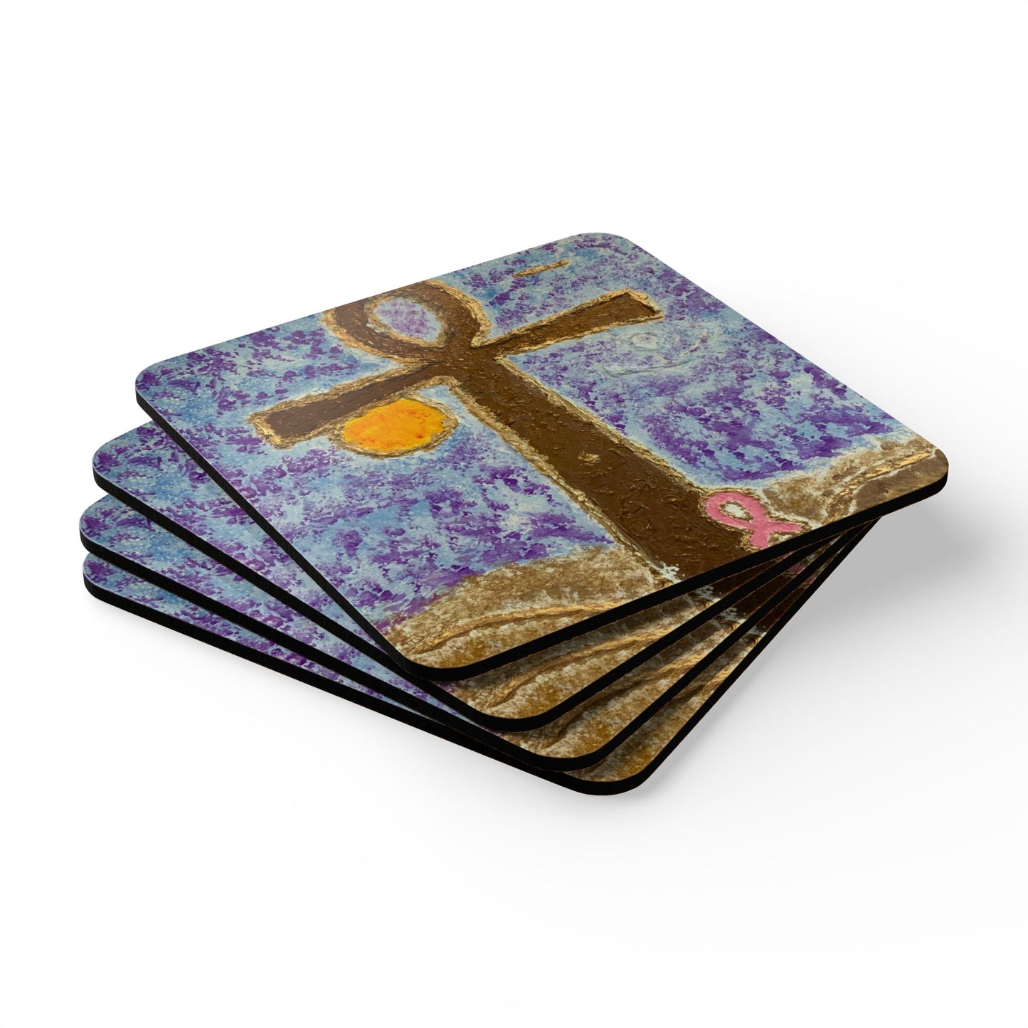 ScART (Scar Art) Coasters by artist Alisha Malloy