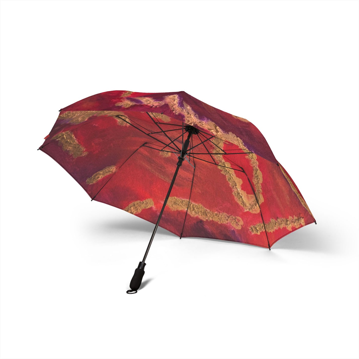 Vibrant Art Umbrella - featuring art from ScART - (Scar Art).  Artist: Kelli Beckman