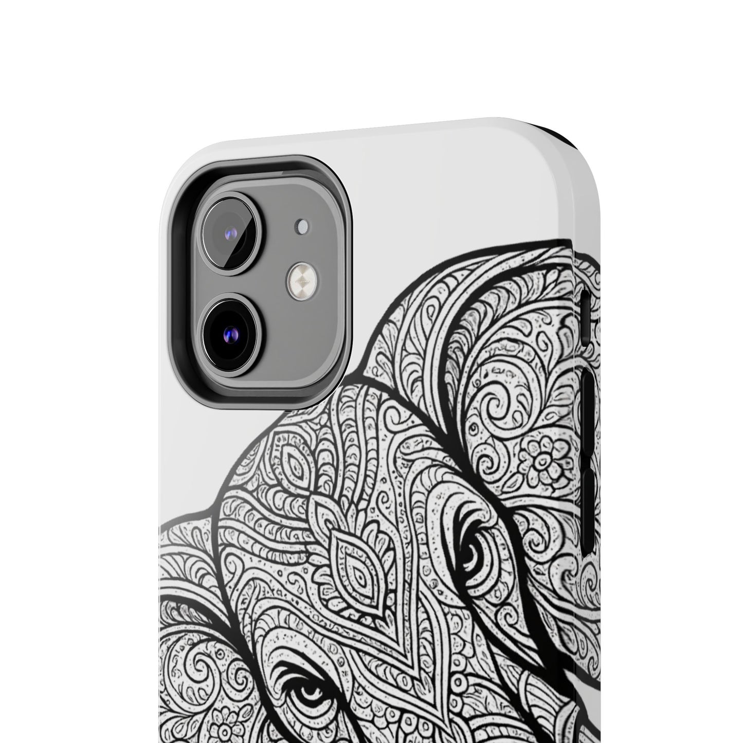 Elephant Design Tough Phone Cases | Tough Protective Cases for Animal Lovers, Gifts for Birthdays, Eco-Friendly, Artistic Phone Accessories