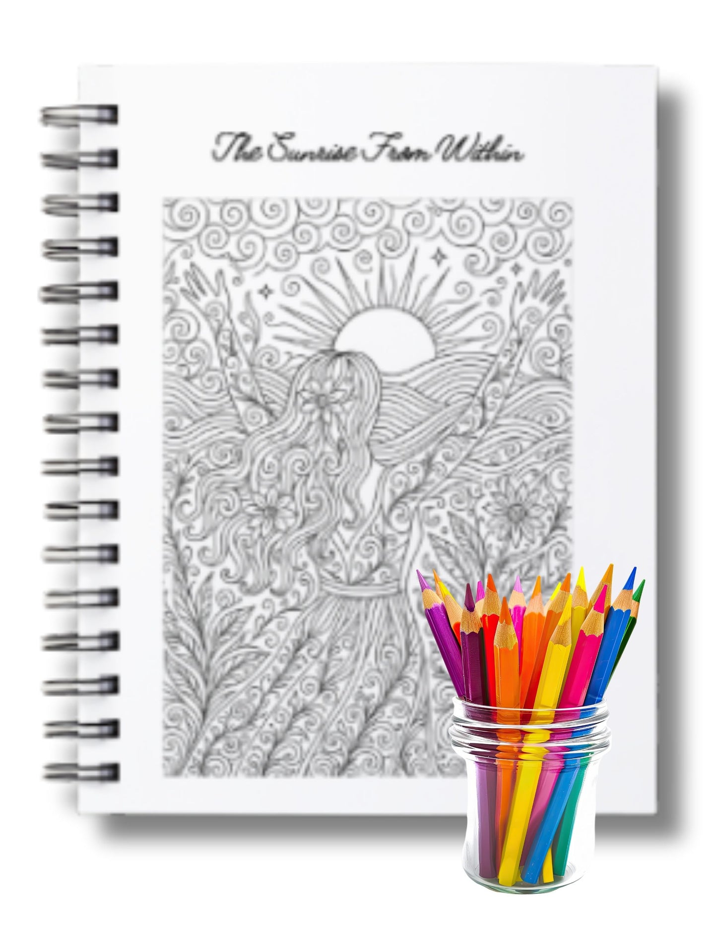 The She Bloomed Anyway Bundle:  Wink Warrior - Coloring + Reflection Journals & Planners for Women in Hard Seasons
