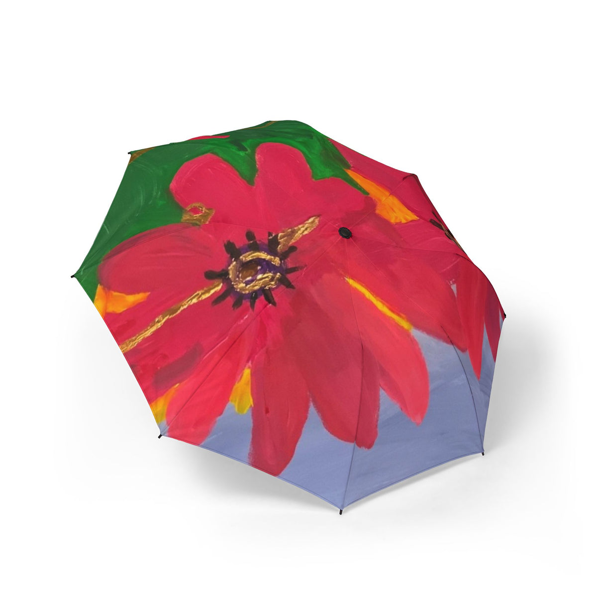 Vibrant Art Umbrella - featuring art from ScART - (Scar Art).  Artist:  Mary Rholdon