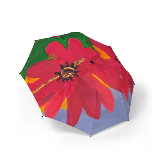 Vibrant Art Umbrella - featuring art from ScART - (Scar Art).  Artist:  Mary Rholdon
