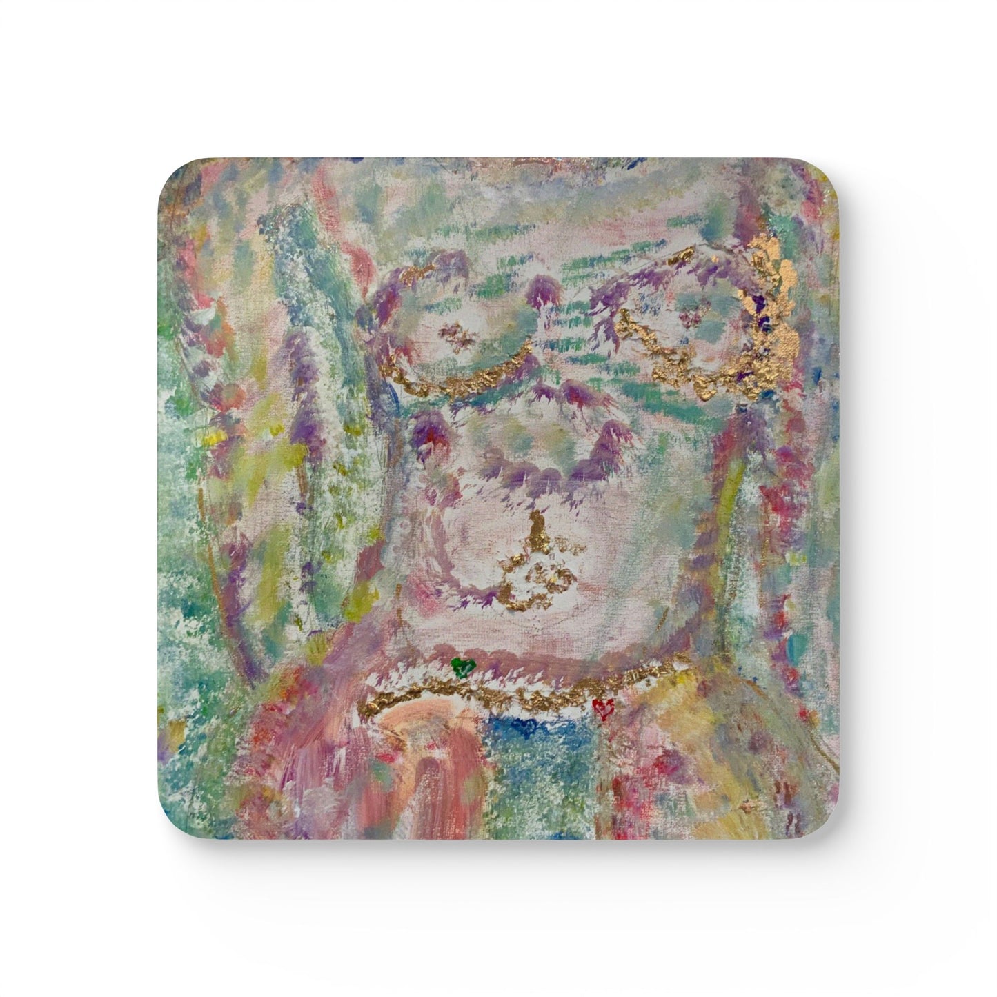 ScART (Scar Art) Coasters by artist Beth Brown