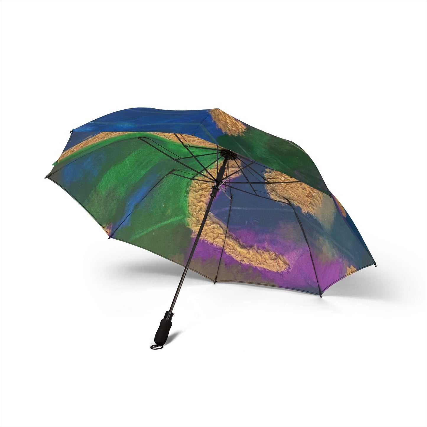 Vibrant Art Umbrella - featuring art from ScART - (Scar Art).  Artist: Courtney Trombka