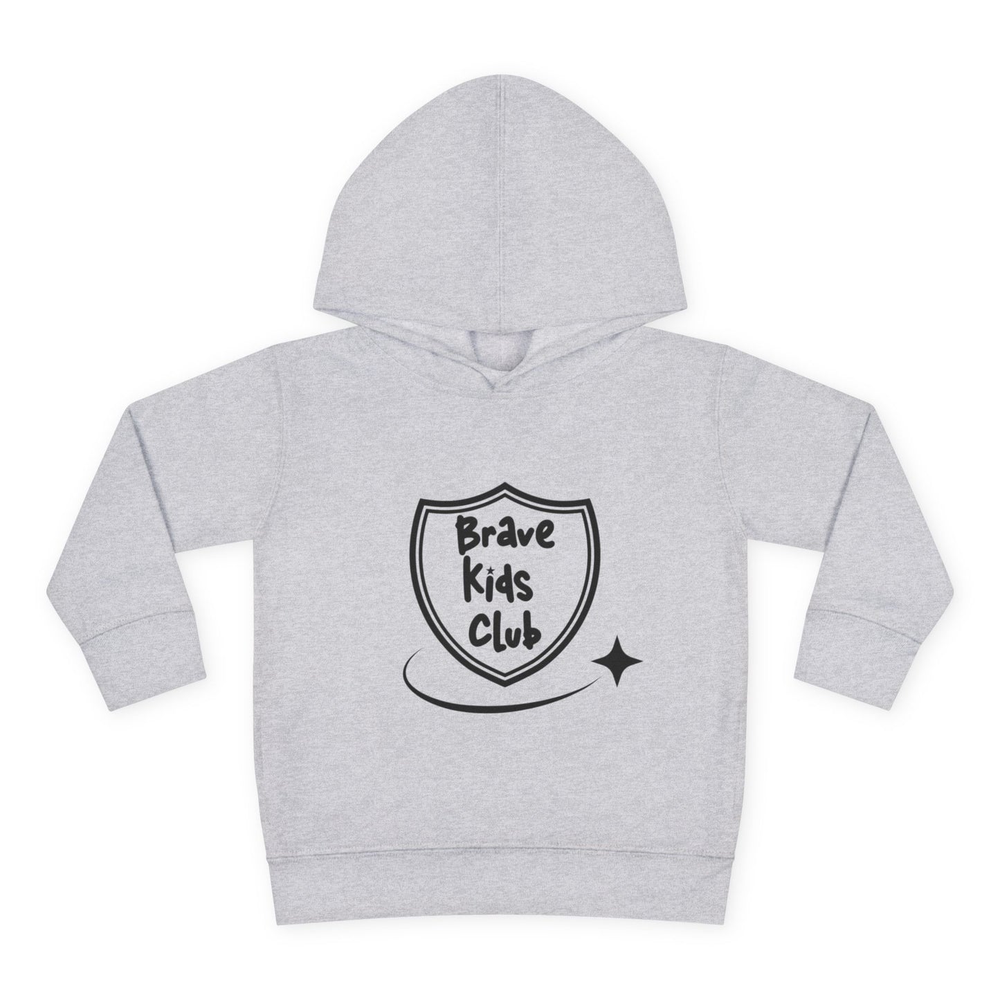 BRAVE KIDS CLUB Hoodie, Cute Kids Fleece Pullover, Toddler Clothing, Gift for Kids, Family Matching Outfit, Playful Style