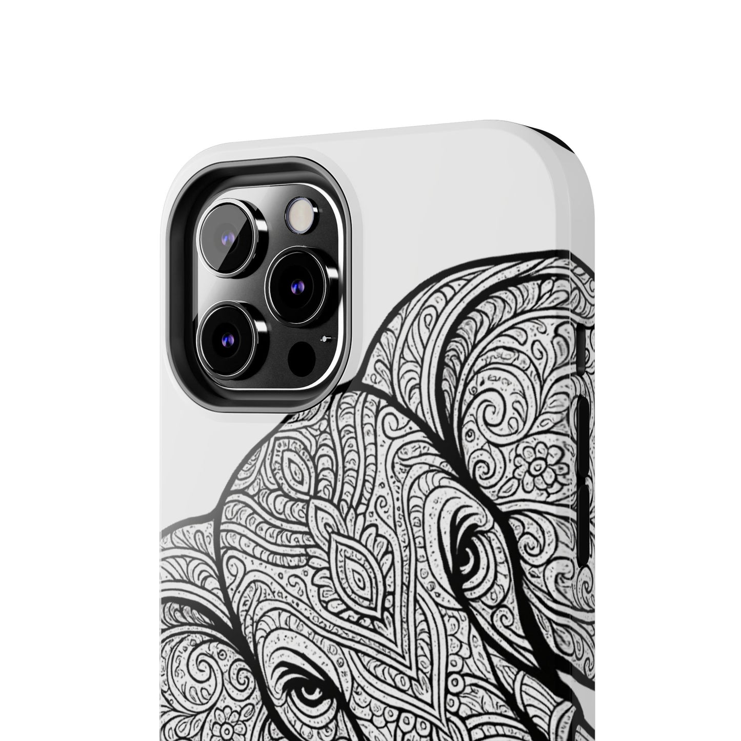 Elephant Design Tough Phone Cases | Tough Protective Cases for Animal Lovers, Gifts for Birthdays, Eco-Friendly, Artistic Phone Accessories