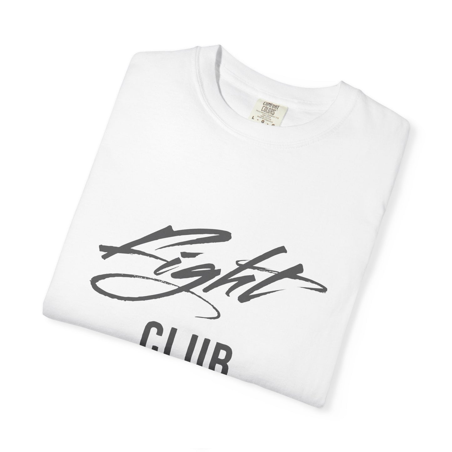 Fight Club Unisex Garment-Dyed T-shirt, Casual Wear, Gift for Movie Lovers, Trendy Outfit, Birthday Present, Comfortable Tee