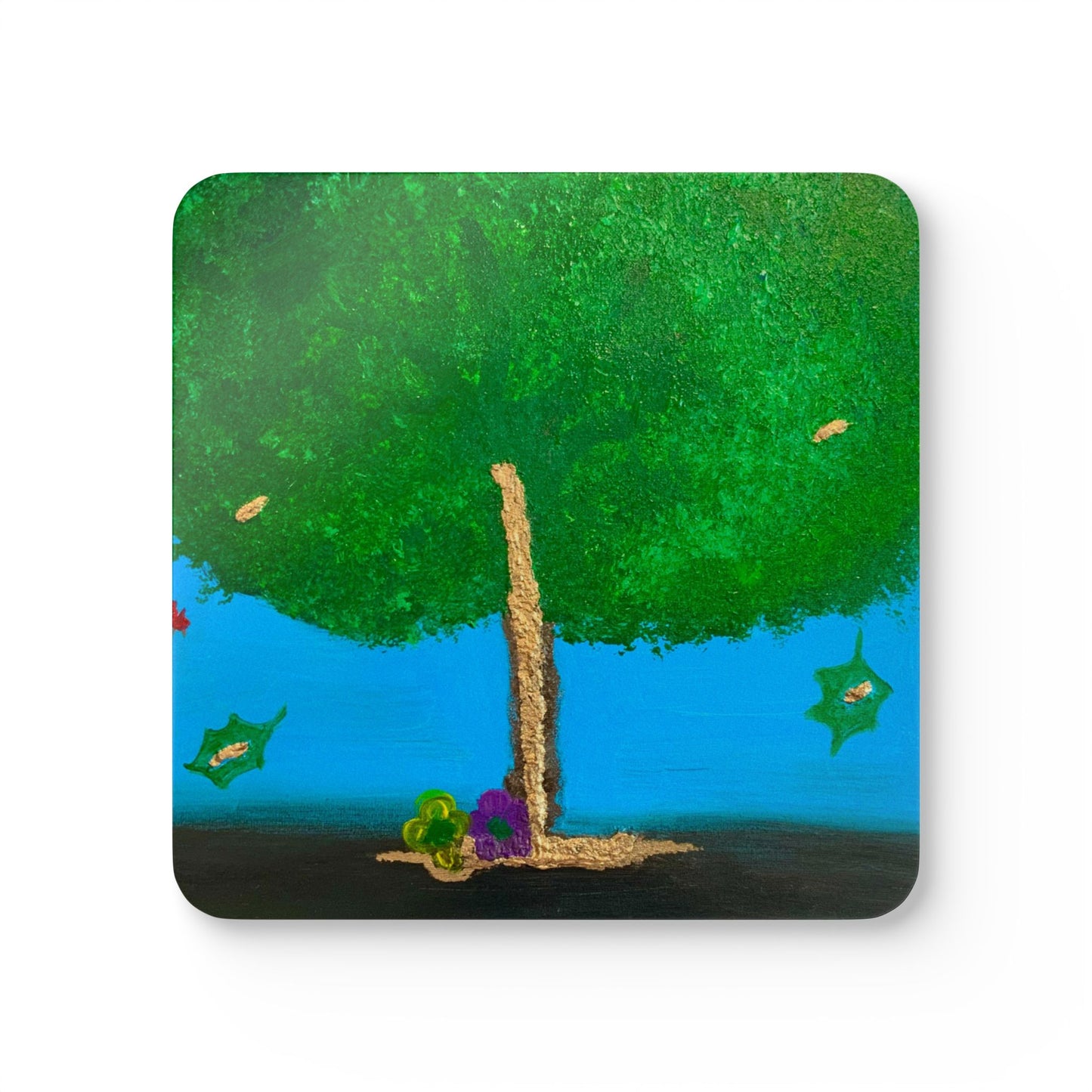 ScART (Scar Art) Coasters by artist Stephanie Pigeon