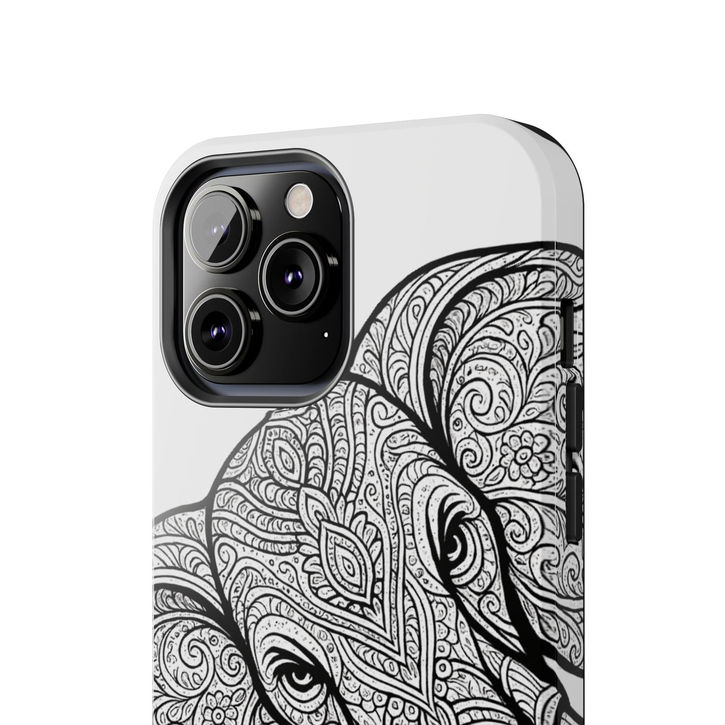 Elephant Design Tough Phone Cases | Tough Protective Cases for Animal Lovers, Gifts for Birthdays, Eco-Friendly, Artistic Phone Accessories
