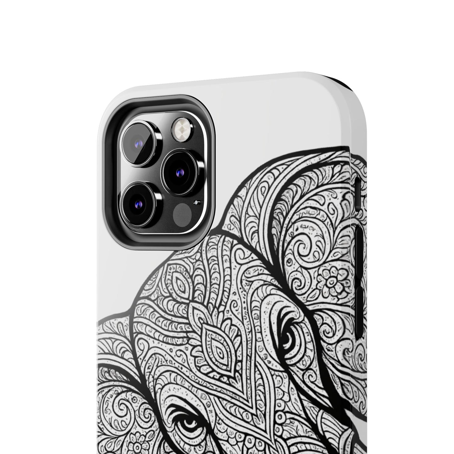 Elephant Design Tough Phone Cases | Tough Protective Cases for Animal Lovers, Gifts for Birthdays, Eco-Friendly, Artistic Phone Accessories