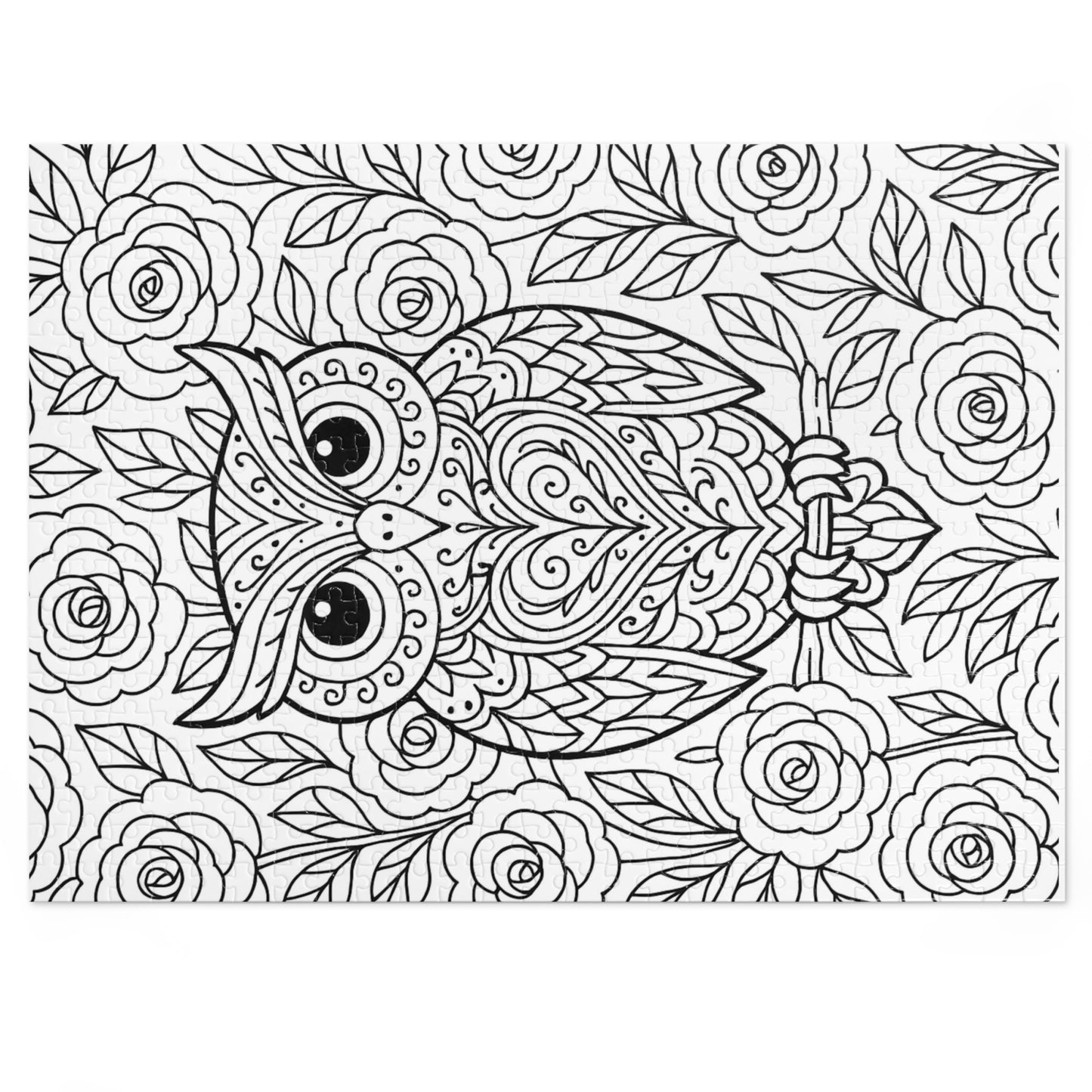 Jigsaw Puzzle: Ornate Owl