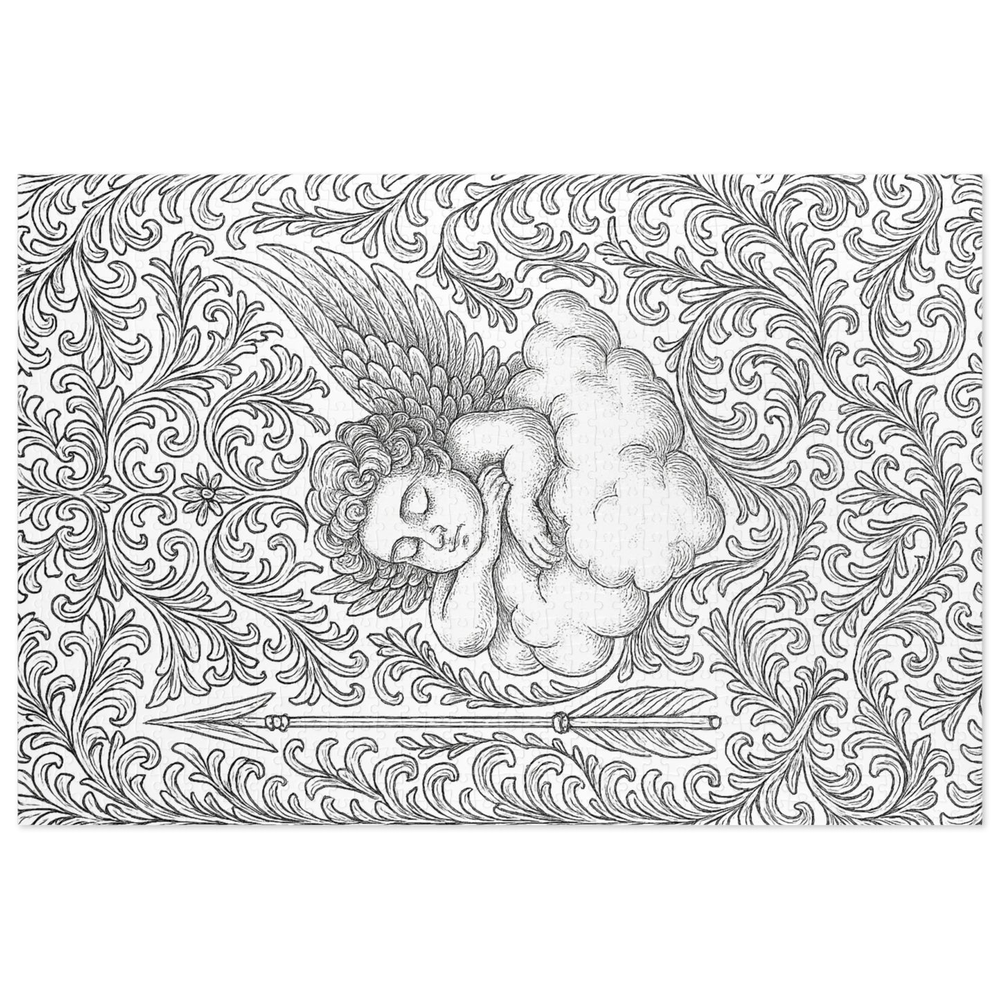 Jigsaw Puzzle: Angel and Arrow