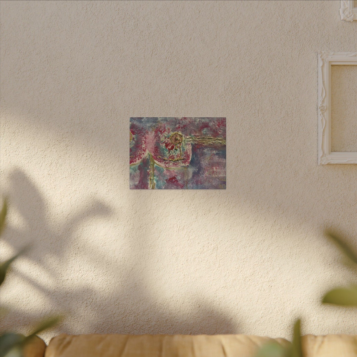 ScART (Scar Art) Canvas Print - painted by Rachel Giammolva titled "Pink is Beautiful"