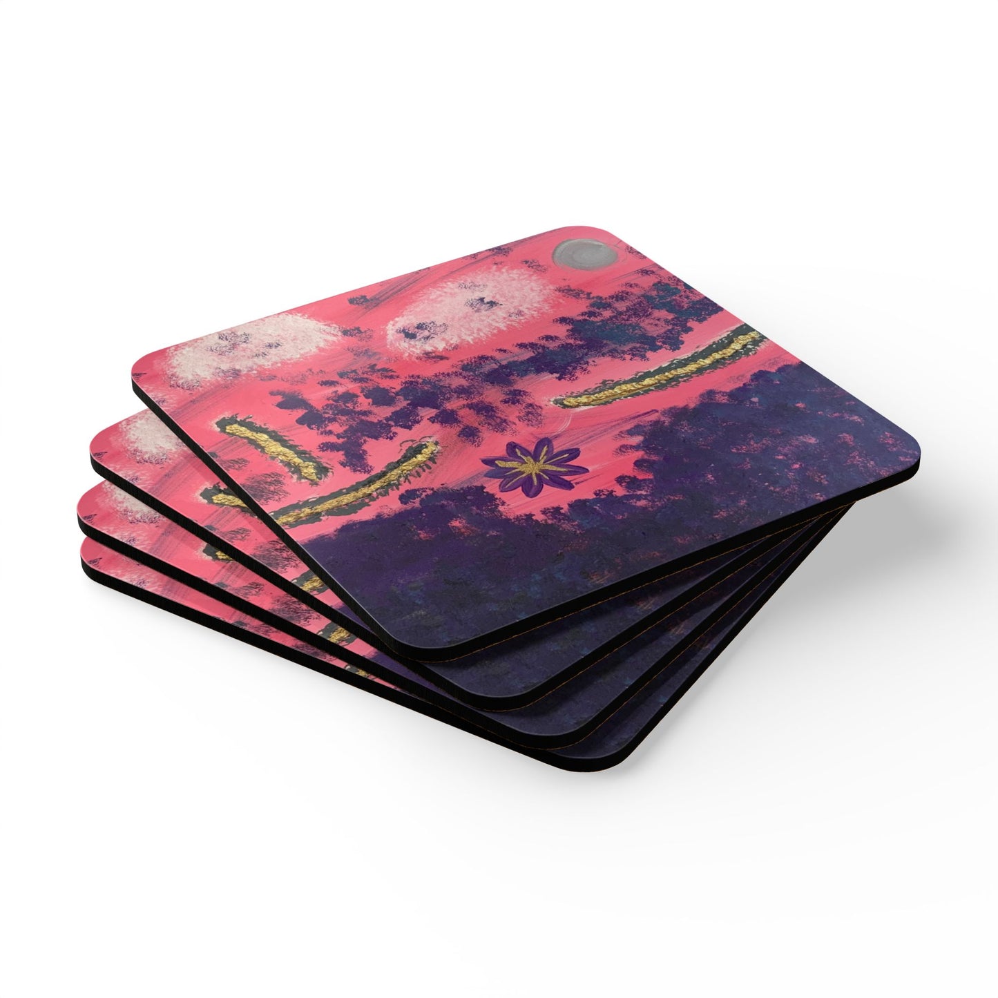 ScART (Scar Art) Coasters by artist Desiree Boulet