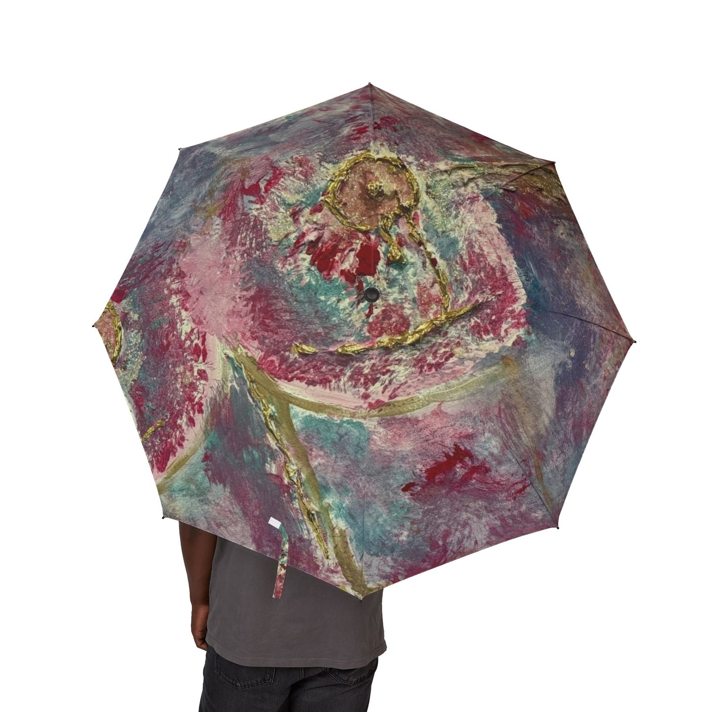 Vibrant Art Umbrella - featuring art from ScART - (Scar Art).  Artist: Rachel Giammolva