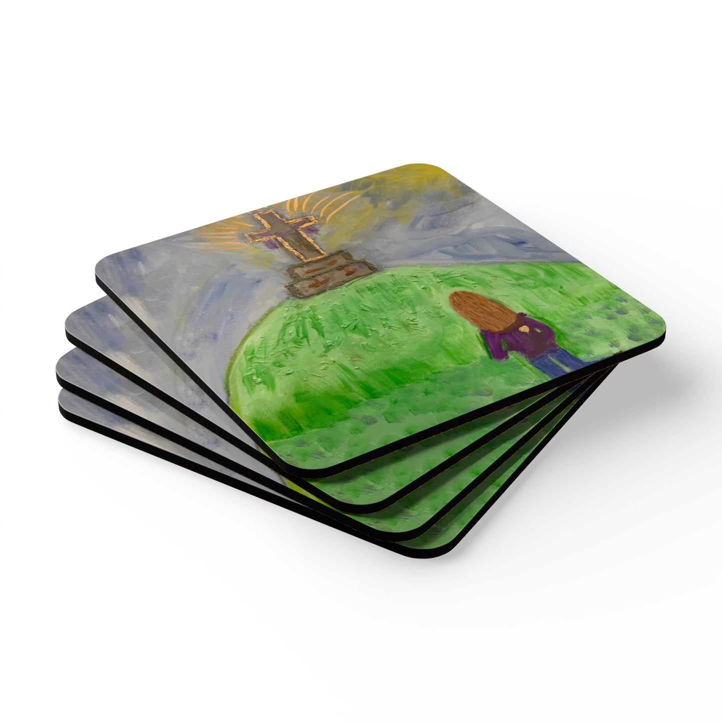 ScART (Scar Art) Coasters by artist Betty Milazzo