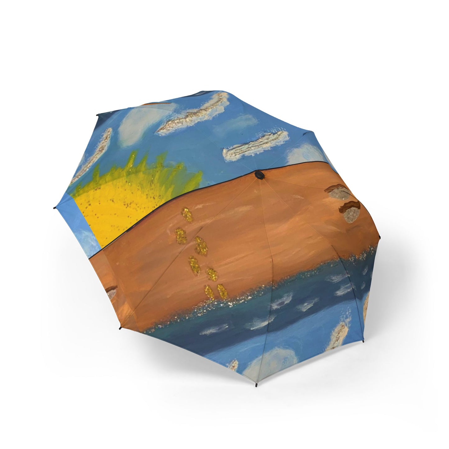 ScART (Scar Art) Umbrella - ScARTist entitled 'Not Alone" by Jamie Bloxom