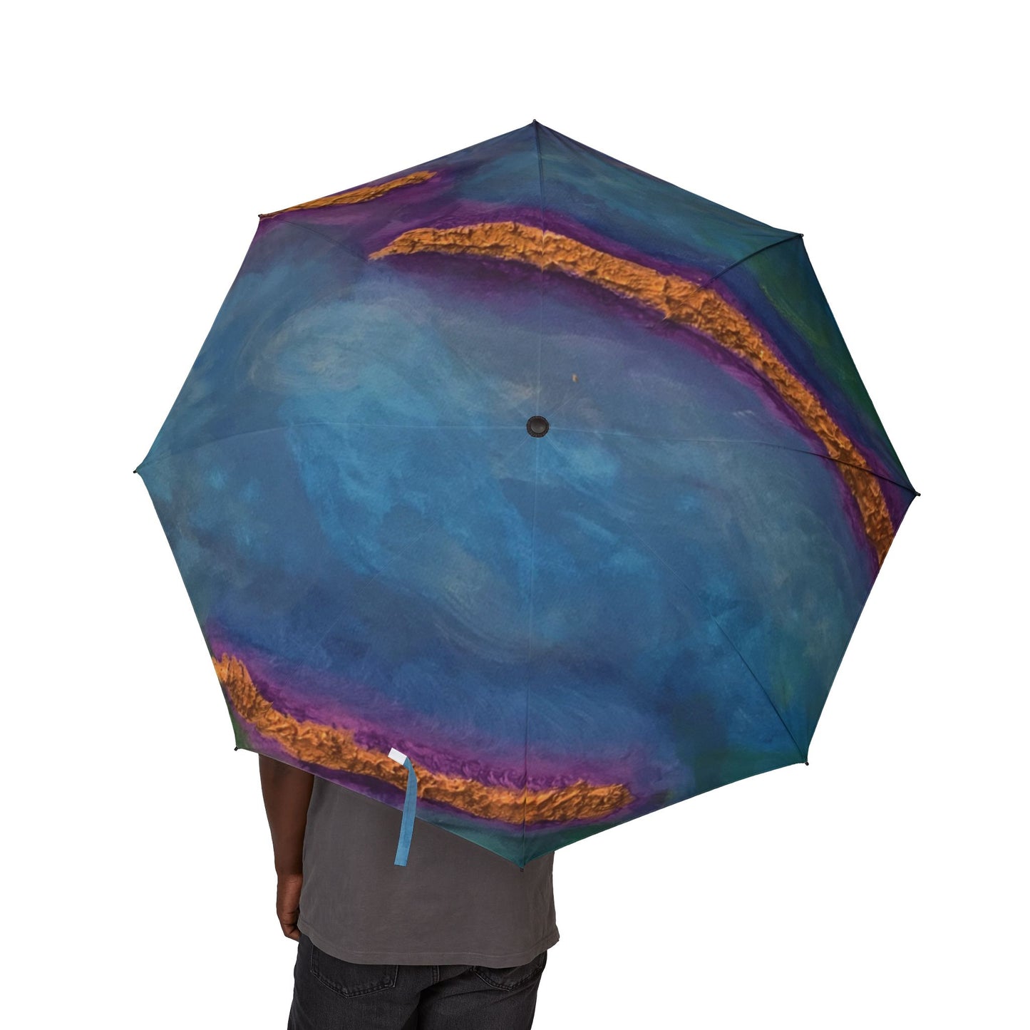 Vibrant Art Umbrella - featuring art from ScART - (Scar Art).  Artist: Alicia Seicshnaydre