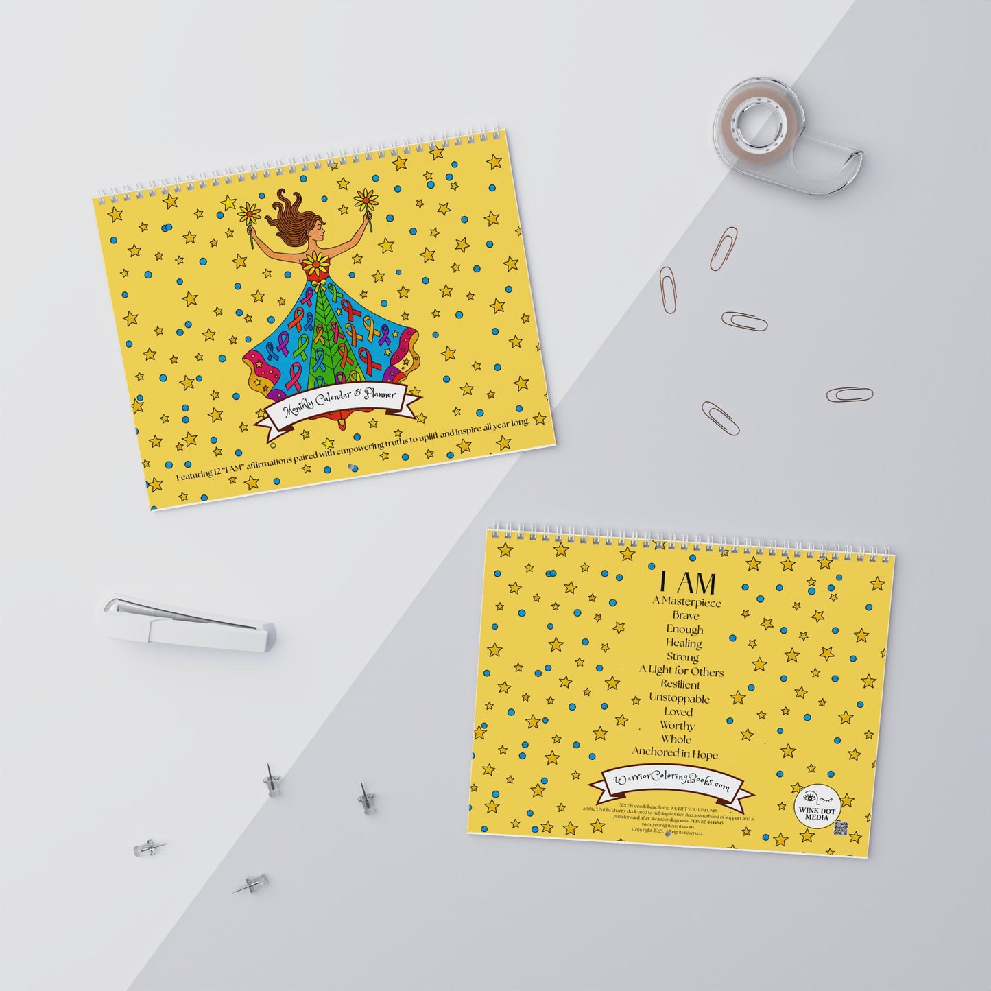 Inspirational Wall Calendar & Monthly Planner – A Healing Gift of Hope and Organization