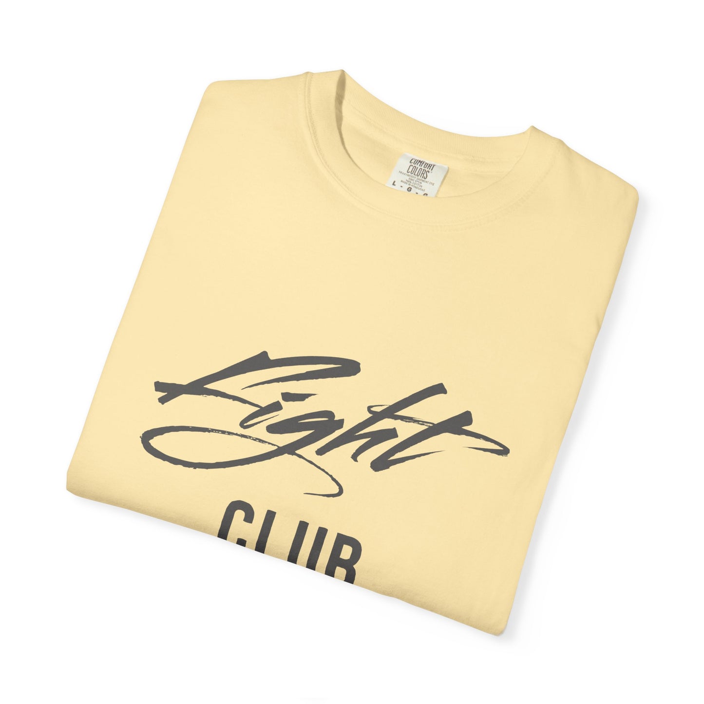 Fight Club Unisex Garment-Dyed T-shirt, Casual Wear, Gift for Movie Lovers, Trendy Outfit, Birthday Present, Comfortable Tee
