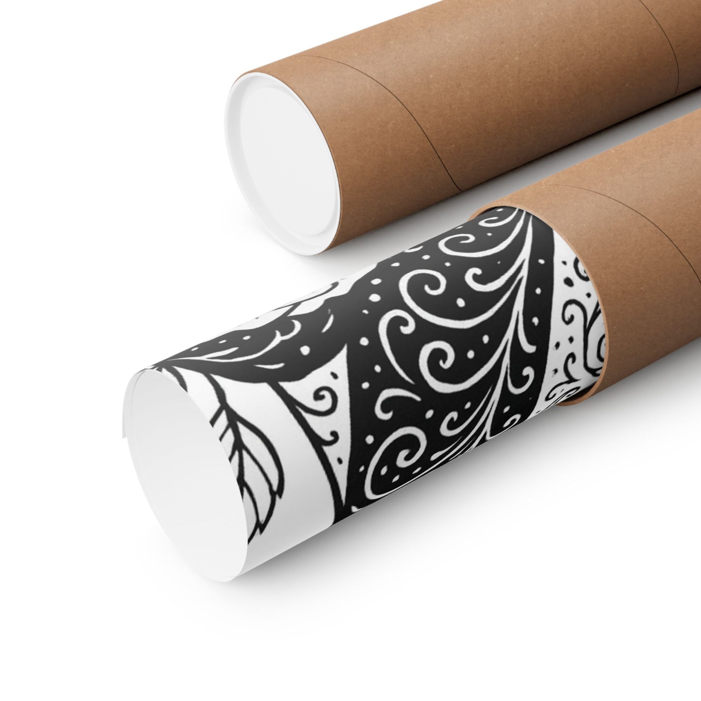 Colorable Panda Poster