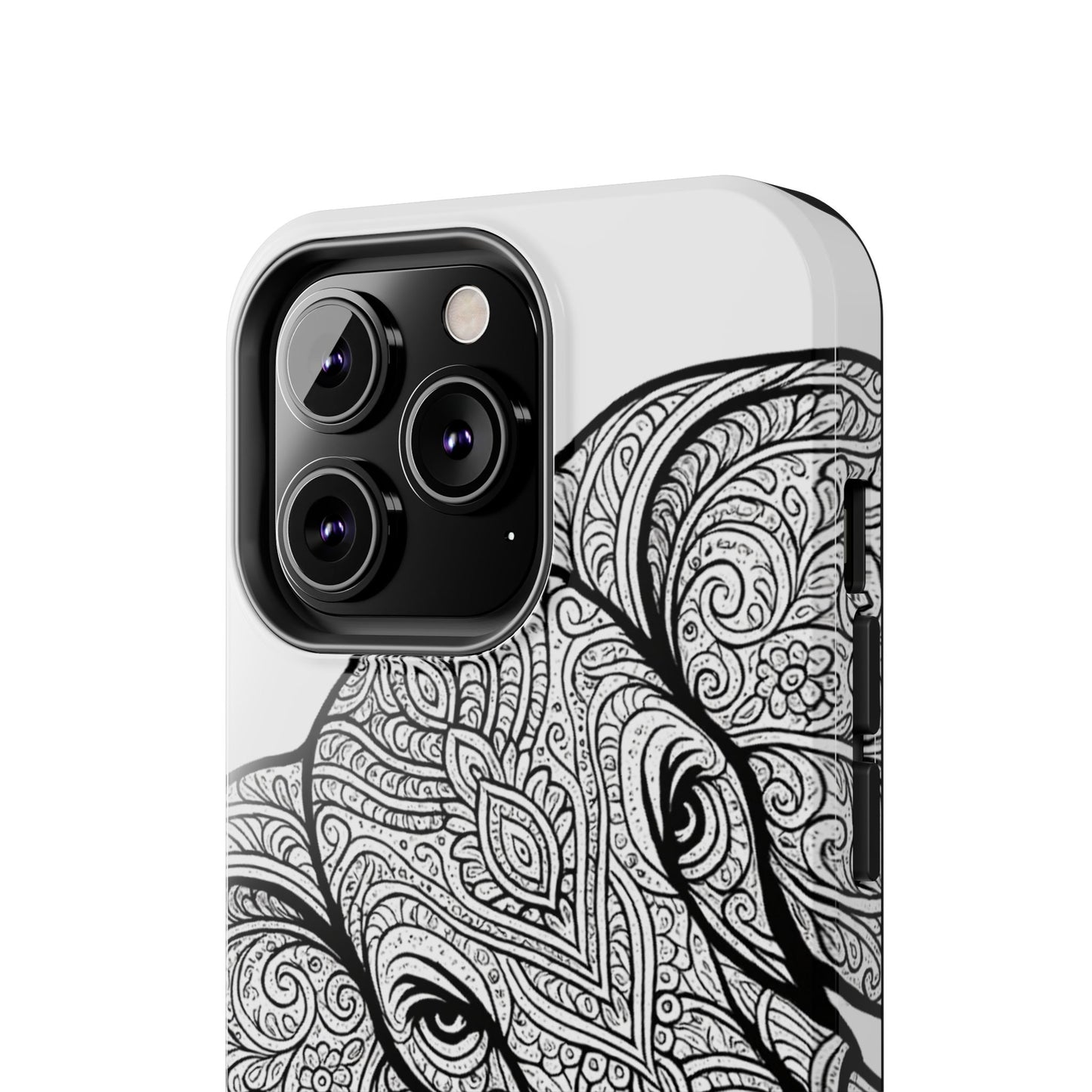 Elephant Design Tough Phone Cases | Tough Protective Cases for Animal Lovers, Gifts for Birthdays, Eco-Friendly, Artistic Phone Accessories