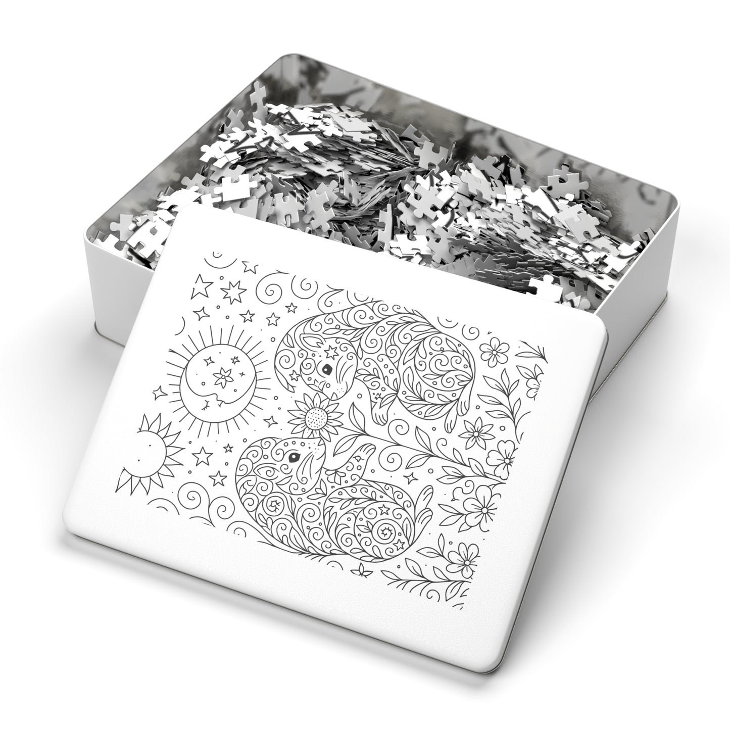 Jigsaw Puzzle: Two squirrels