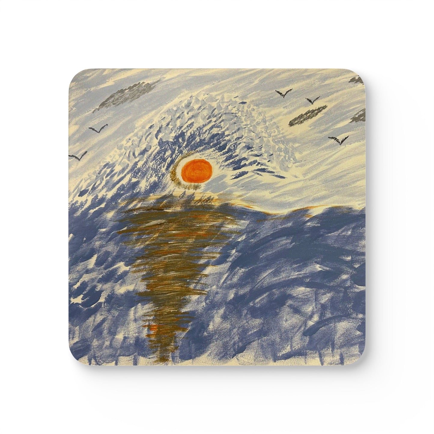 ScART (Scar Art) Coasters by artist Amy Benoit