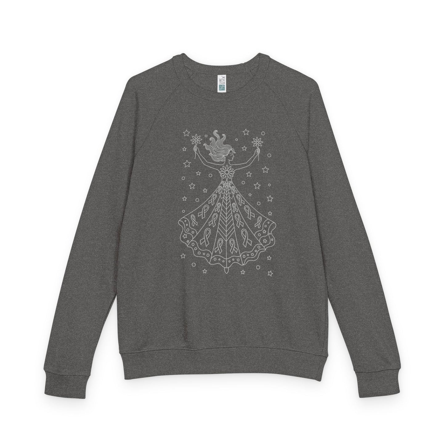 Whimsical Princess Crewneck Sweatshirt, Cozy Fashion, Unique Gift for Kids and Adults, Birthday Gift, Fall/Winter Style