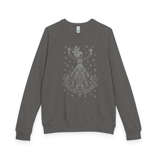 Whimsical Princess Crewneck Sweatshirt, Cozy Fashion, Unique Gift for Kids and Adults, Birthday Gift, Fall/Winter Style